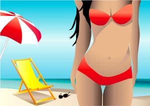 Für den nächsten Strandurlaub: Cellulite mit Hausmitteln entfernen